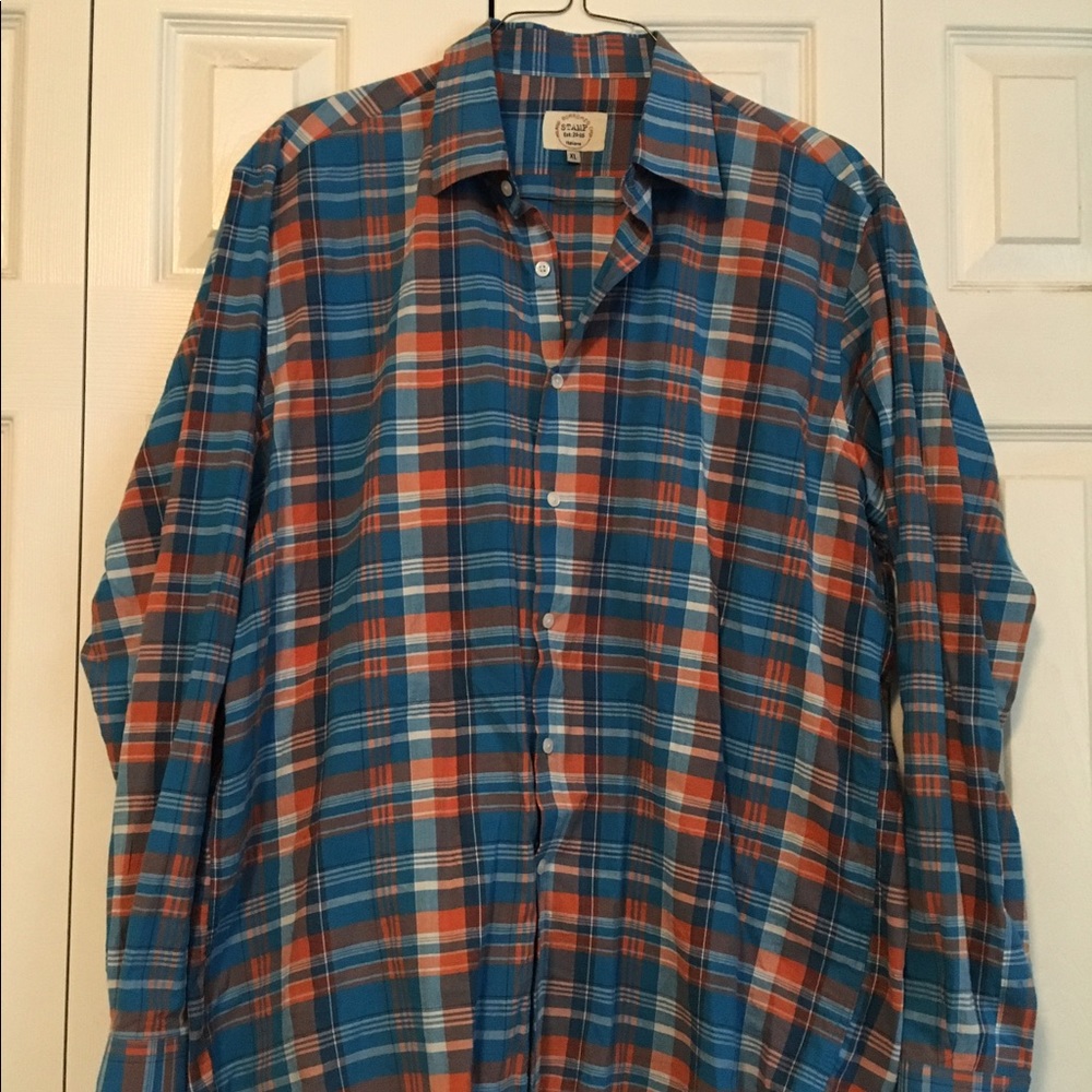 Men's plaid shirt