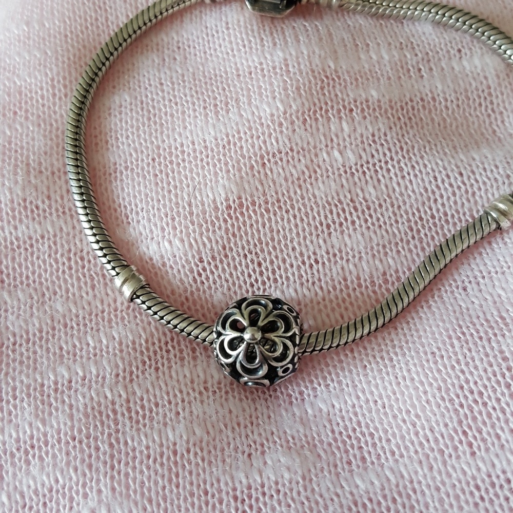 Pandora Flower Charm