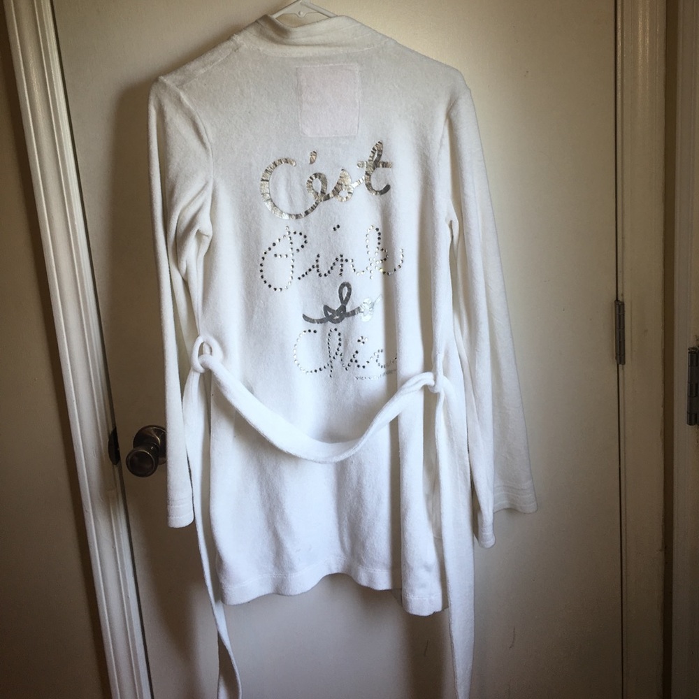 Victoria Secret Pink terry robe