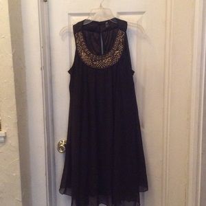 Beautiful lined chiffon dress