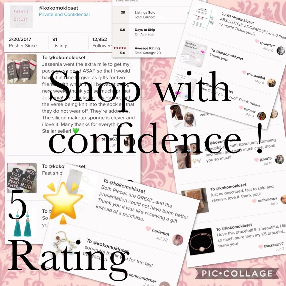 🌟 SHOP WITH CONFIDENCE 🌟