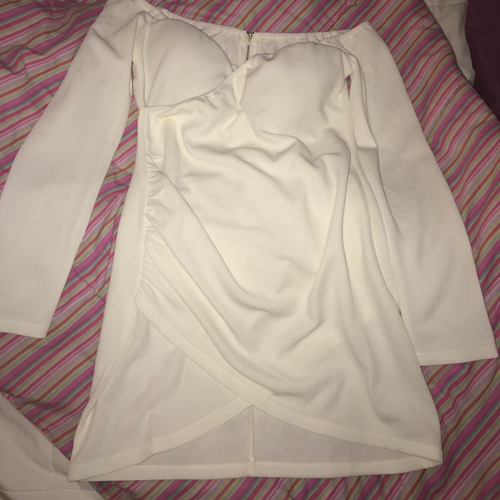 Off the shoulder dress