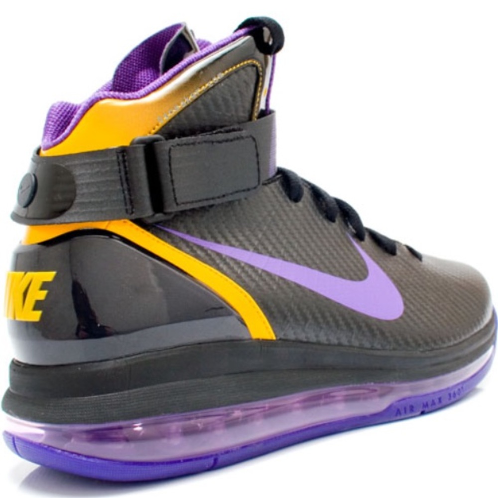 NEW! Nike Airmax Hyperdunk 2010 Lakers Edition