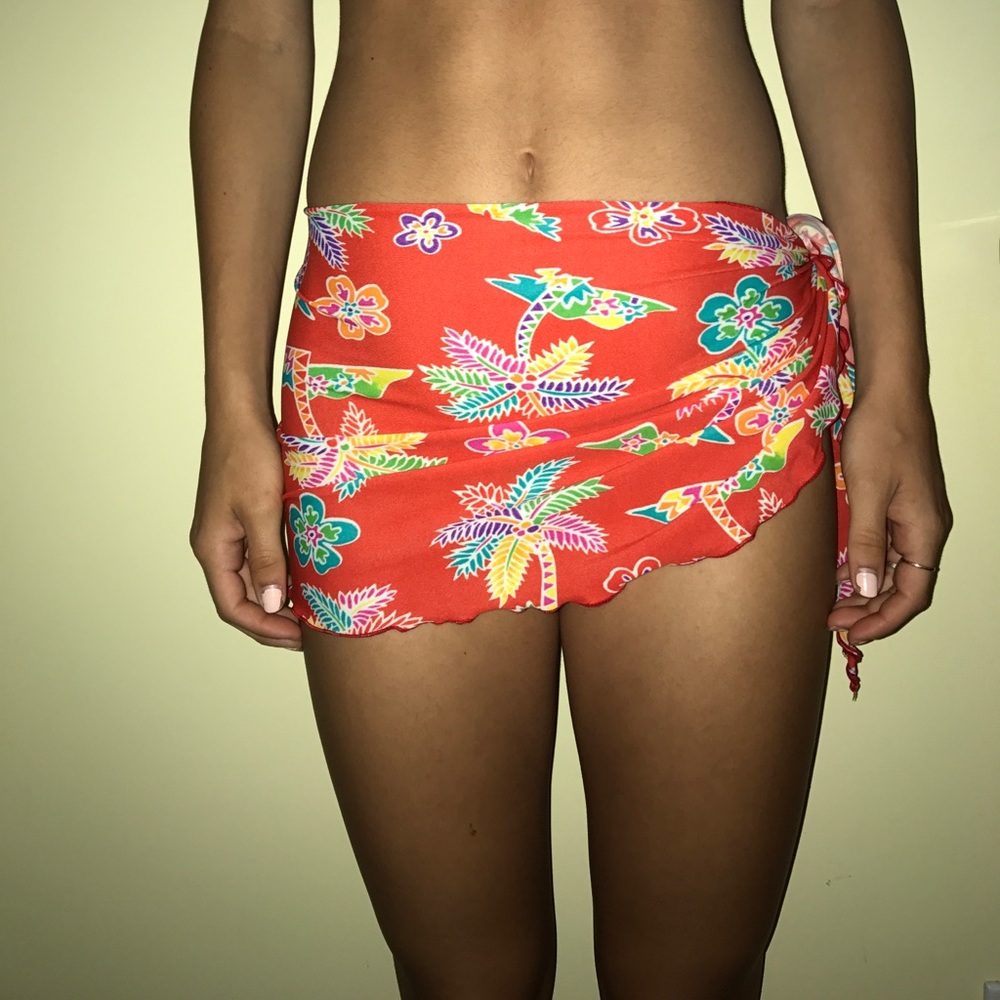Bathing suit bottom cover up