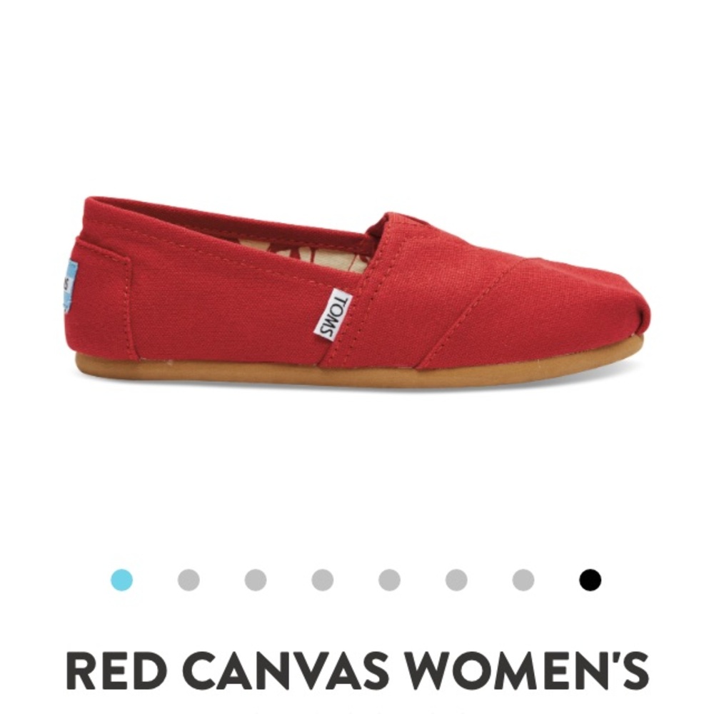 Red canvas toms