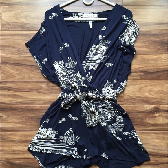 Nanette Lepore Other - Nanette Lepore RARE swim cover up romper small!!!