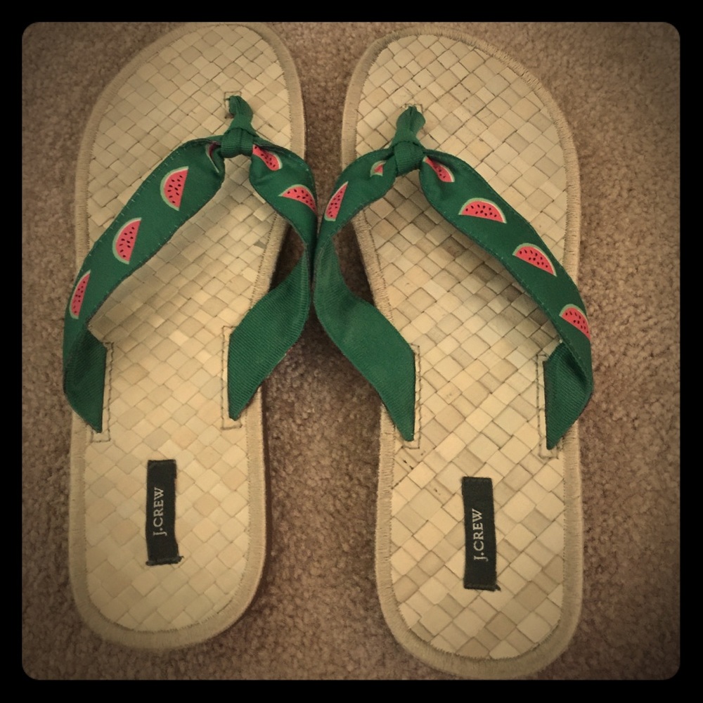 J Crew Flip Flops