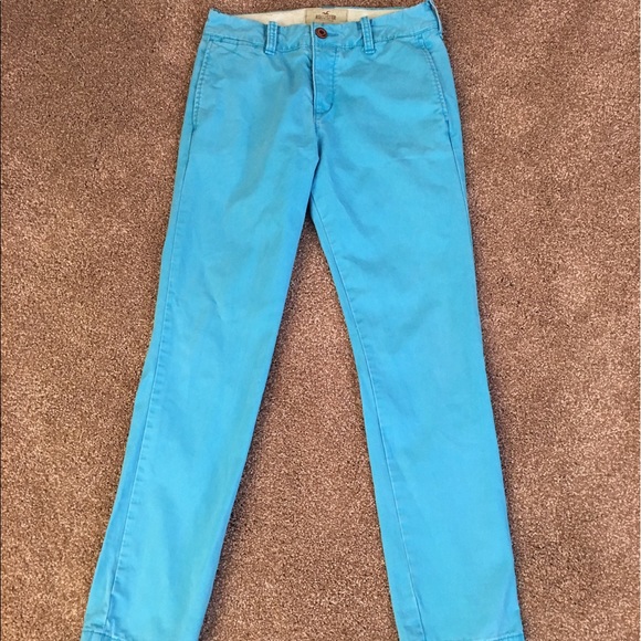 sky blue chino pants