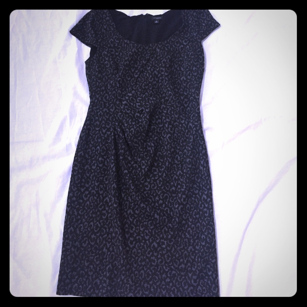 Ann Taylor animal print dress