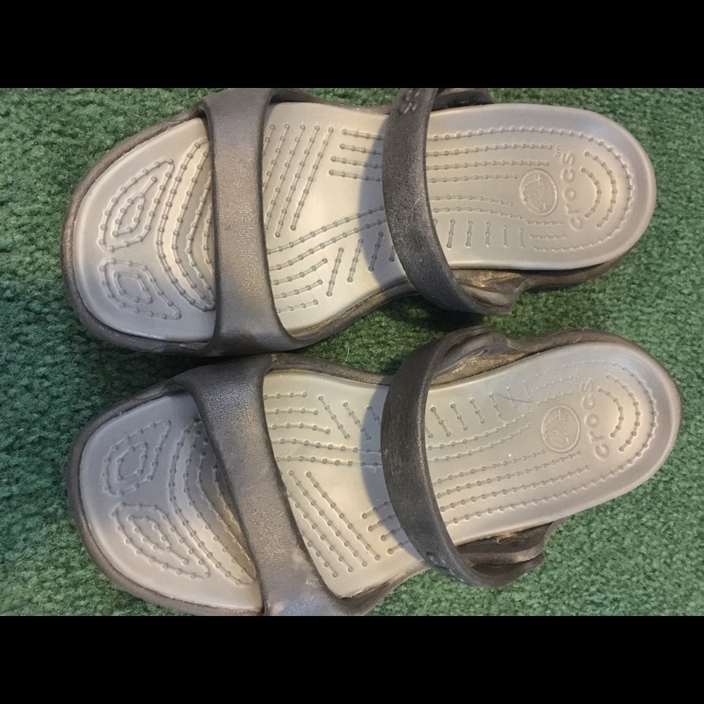 Croc flip flops