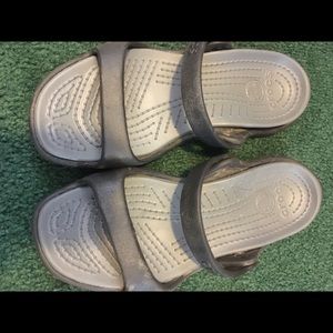 Croc flip flops