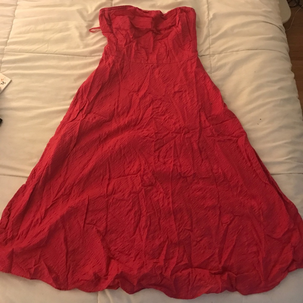 Pink j crew dress