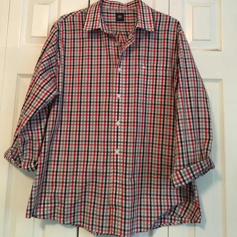 Men's long sleeve button down