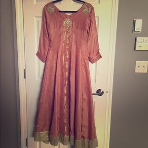 Beautiful blush/pink Kameez / gown / Shalwar