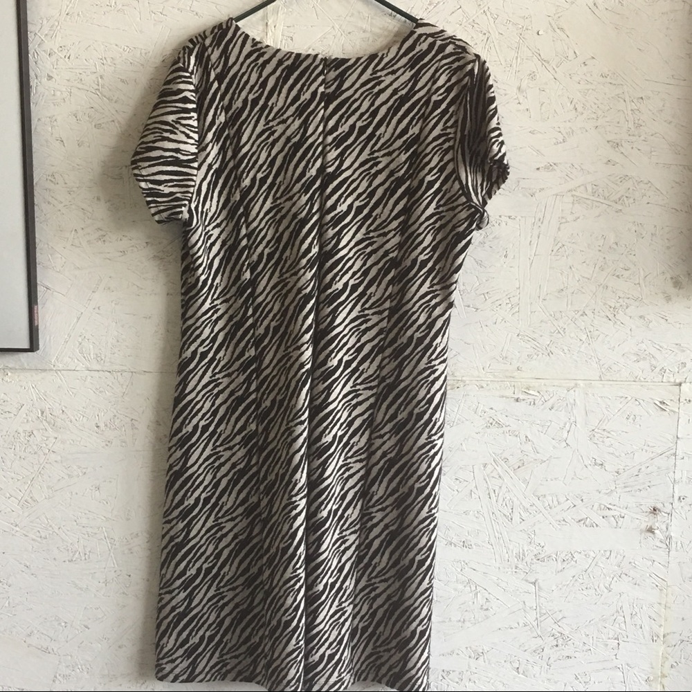 Zebra Print Dress - Picture 2 of 4