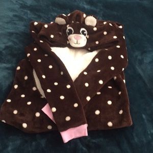 fuzzy bear onesie :)