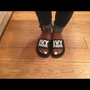 Ivy Park Neiprene Lined Slide Sandal