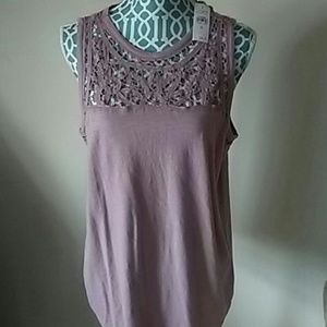 Loft lace top Brand New