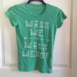 Miss me green tee