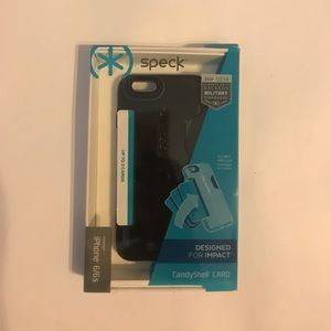 BLACK CANDYSHELL CARD IPHONE 6/6s PLUS CASES