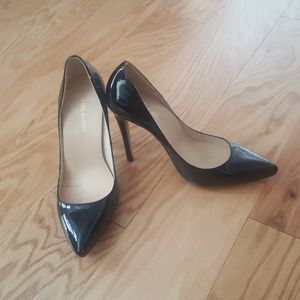 Loslandifen Black Slender Stileto Heels
