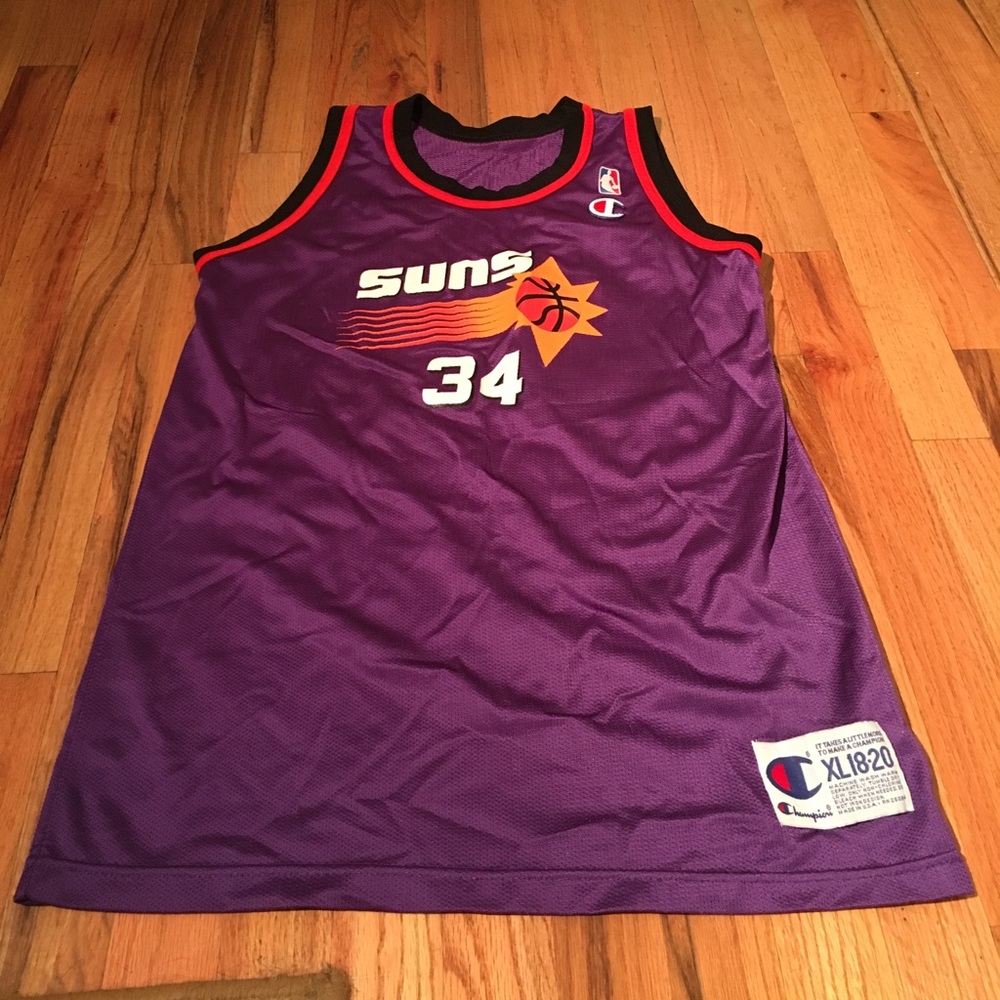 Retro Champion Phoenix Suns Charles Barkley jersey