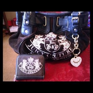 LOWER PRICE! AUTHENTIC Juicy Couture Black Handbag