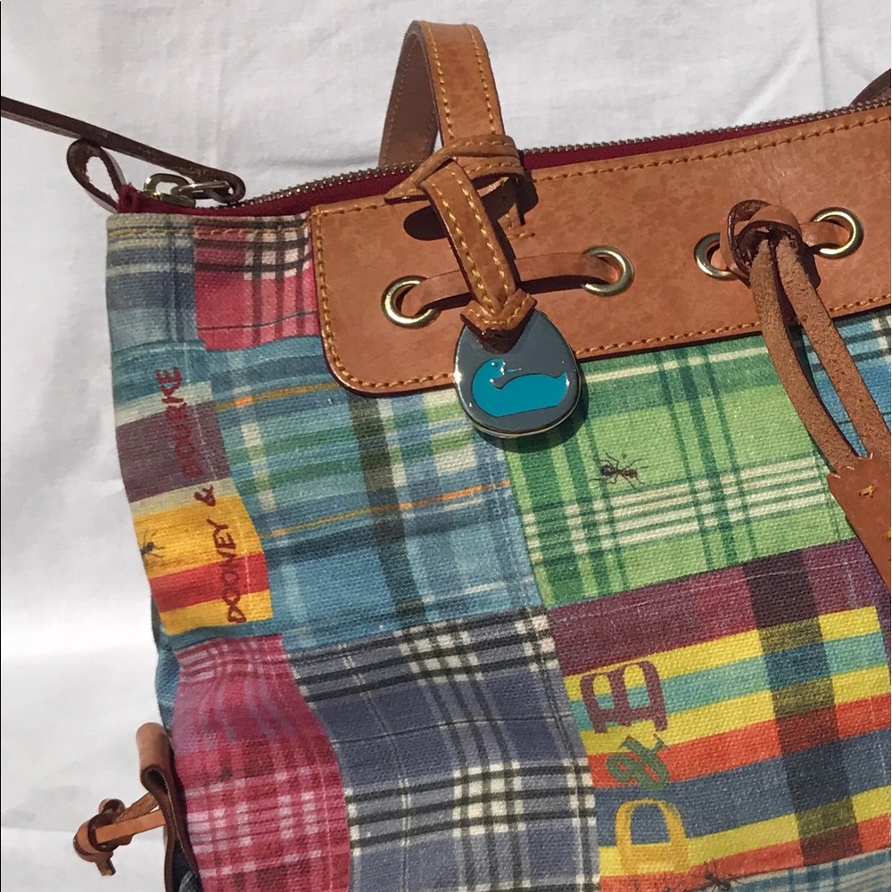 Dooney & Bourke Madras Plaid Purse