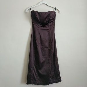 Brown bebe dress