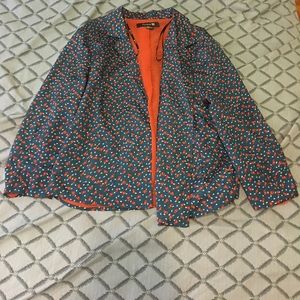 Sheer fashion blazer