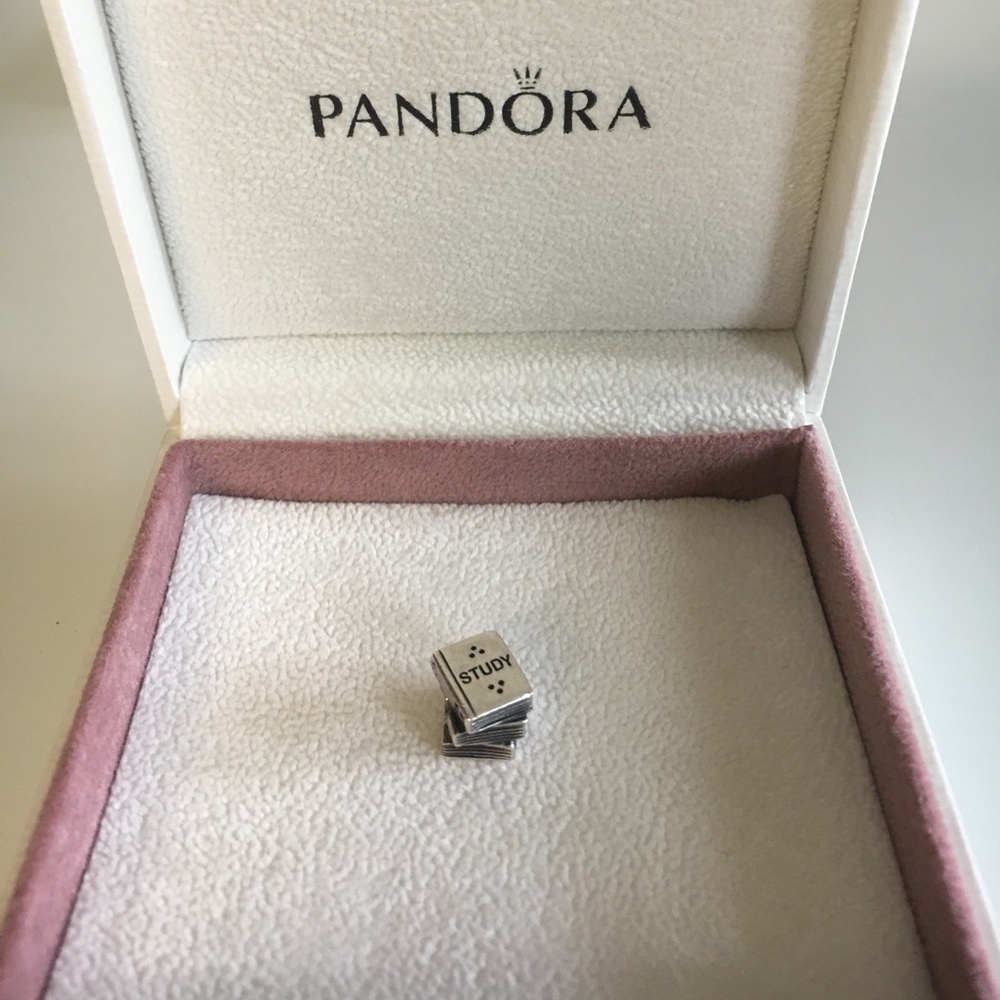 Pandora book charm
