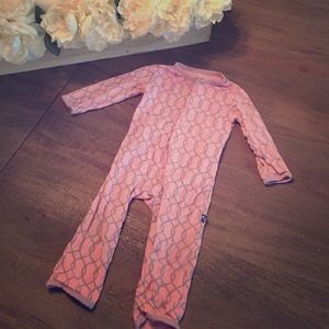 Kickee Pants Coverall Size 6-12 Months
