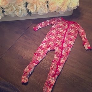 Kickee Pants Ruffle Footie Sz 6-12 Months