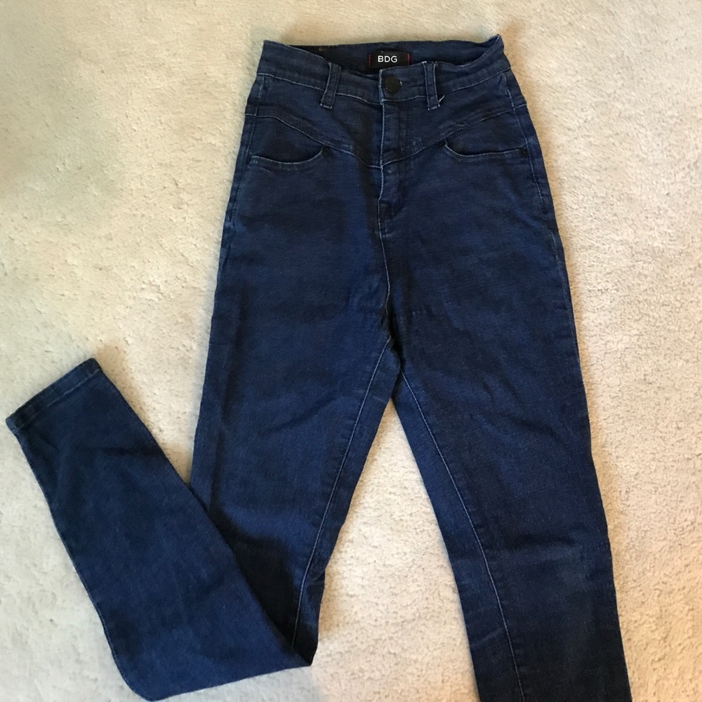 BDG high-waisted skinny jeans