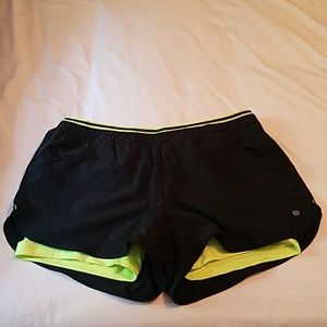 Women's Two-Fer Exercise Shorts