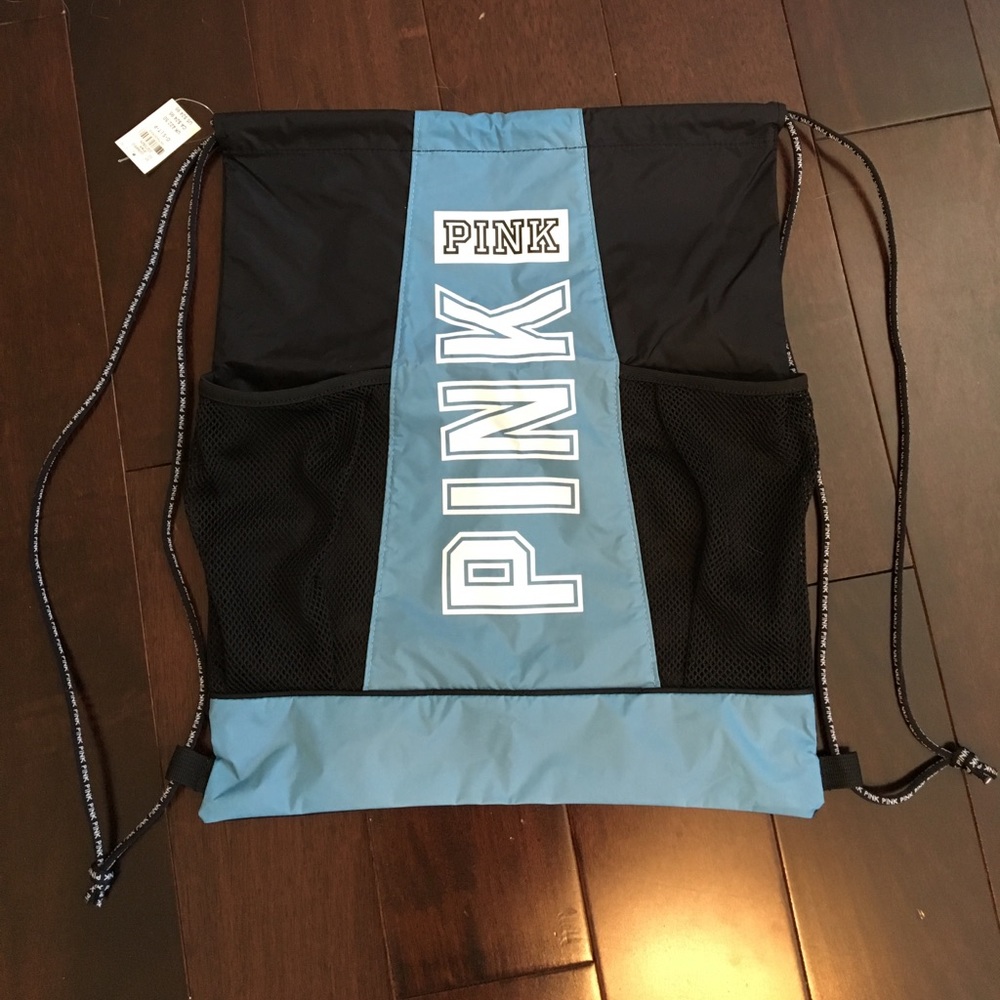 VS PINK DRAWSTRING BAG
