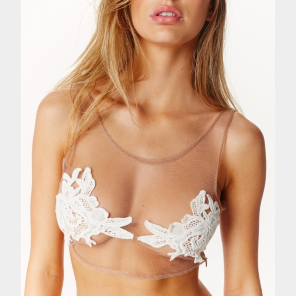 For Love and Lemons Dahlia Crop Top