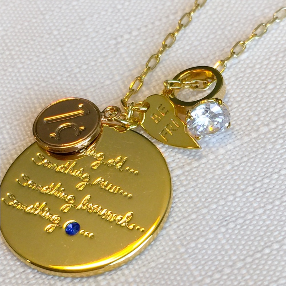 New Kate Spade Tie-The-Knot Charm Necklace! - Picture 5 of 8