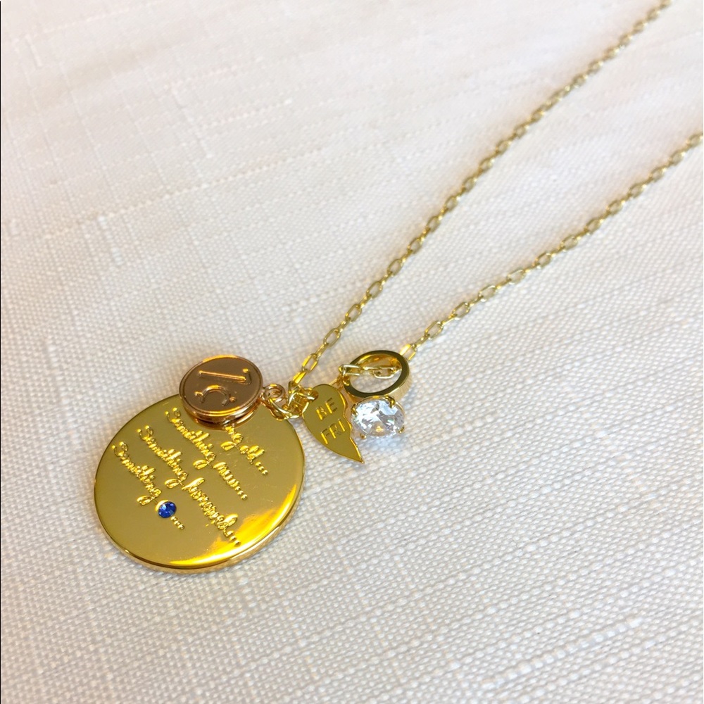 New Kate Spade Tie-The-Knot Charm Necklace! - Picture 7 of 8