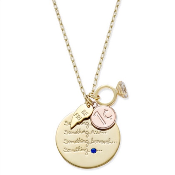 New Kate Spade Tie-The-Knot Charm Necklace! - Picture 2 of 8