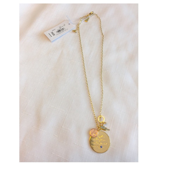 New Kate Spade Tie-The-Knot Charm Necklace! - Picture 4 of 8