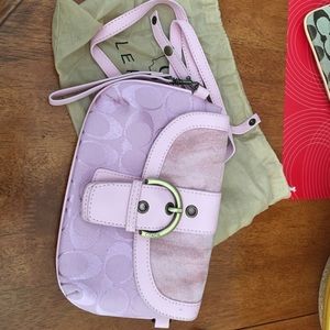 Coach wristlet/crossbody