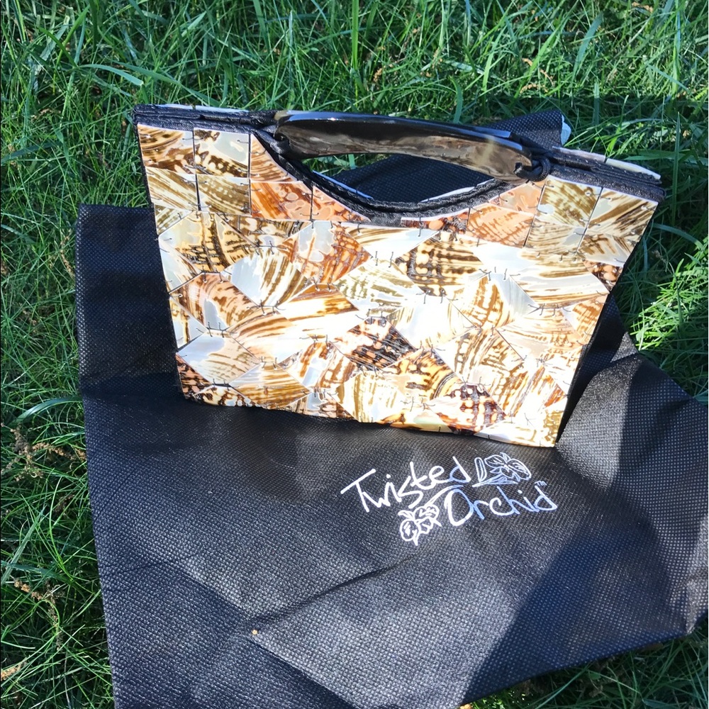 Seashell evening Handbag from Punta Cana!