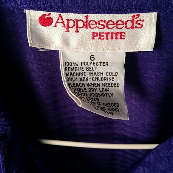 Appleseed midi dress size 6 w.  Original belt - Picture 4 of 5
