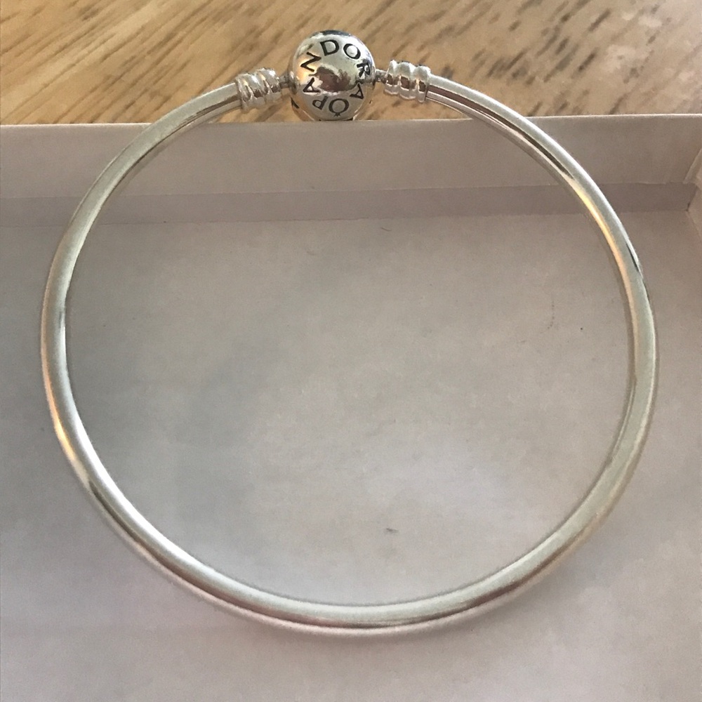 Pandora Sterling Silver Bangle Bracelet