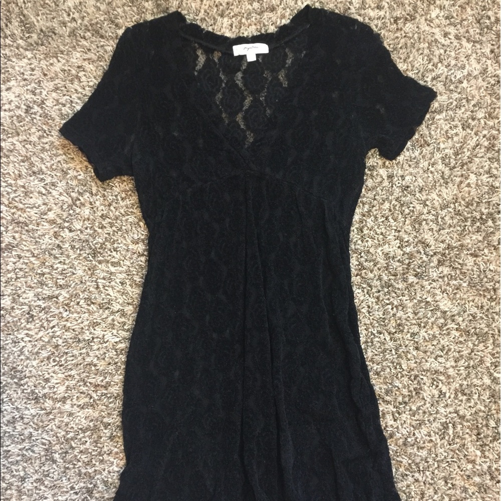 Little Black lace dress