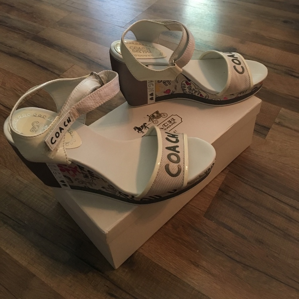 Coach Opal Wedge Heels