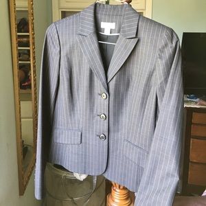 Ann Taylor LOFT  pin stripe jacket NEW