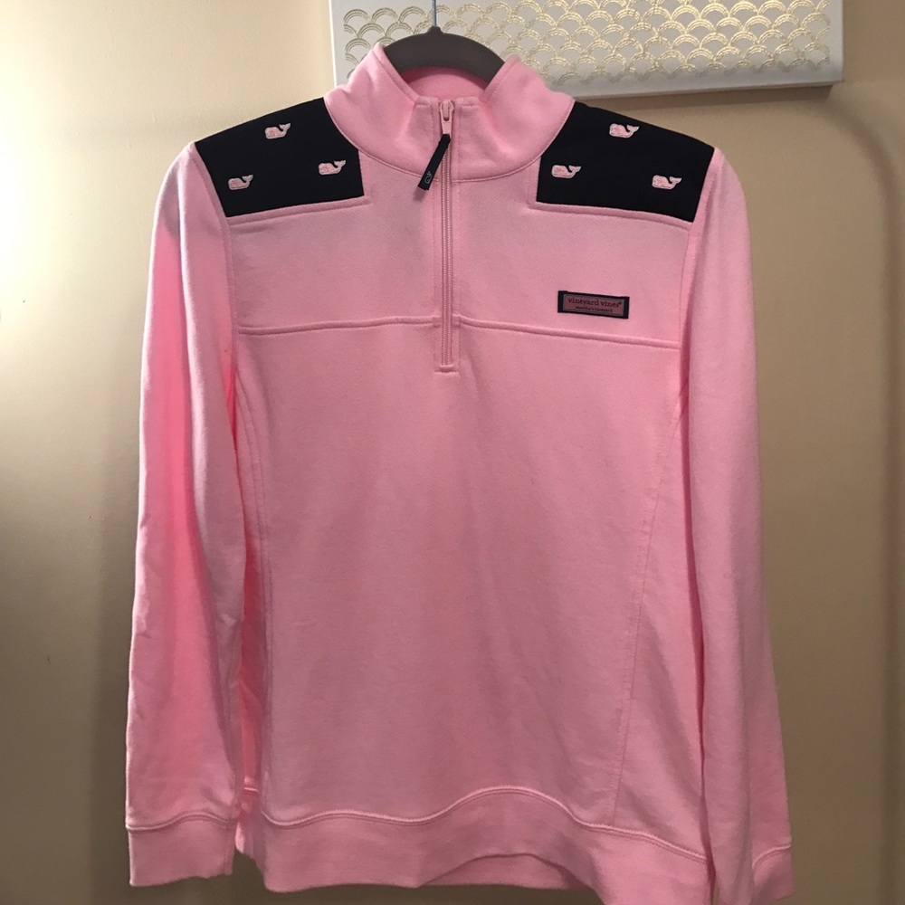 Pink Whale Vineyard Vines Shep Shirt