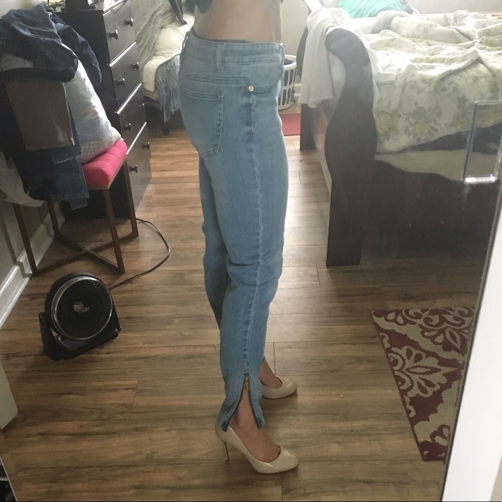 Michael Kors light washed jeans!